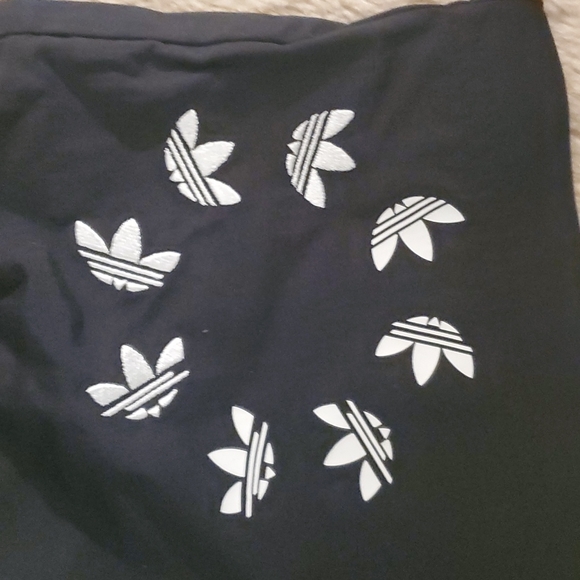 Adicolor Shattered Trefoil Swim Shorts Black - Picture 7 of 9